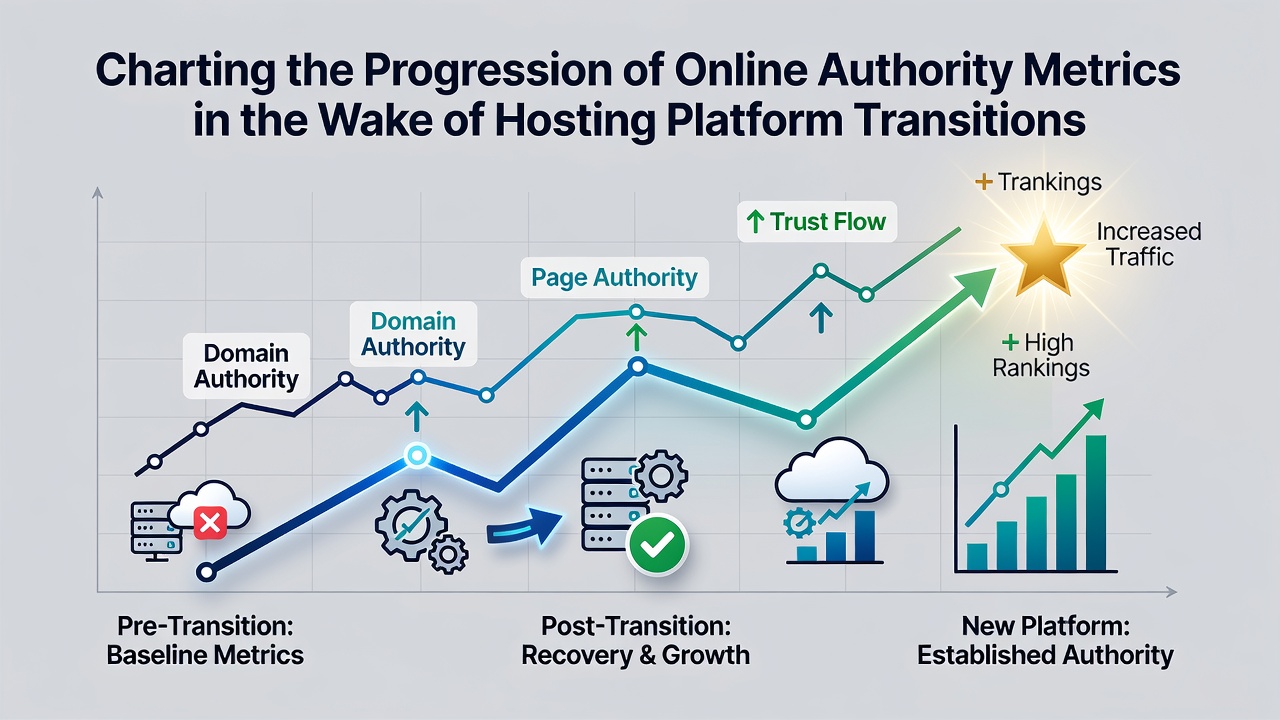 Charting the Progression of Online Authority Metrics in the Wake of Hosting Platform Transitions